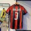 AC Milan 1998 1999 Home Jersey Red Black