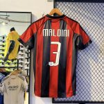AC Milan 1998 1999 Home Jersey Red Black