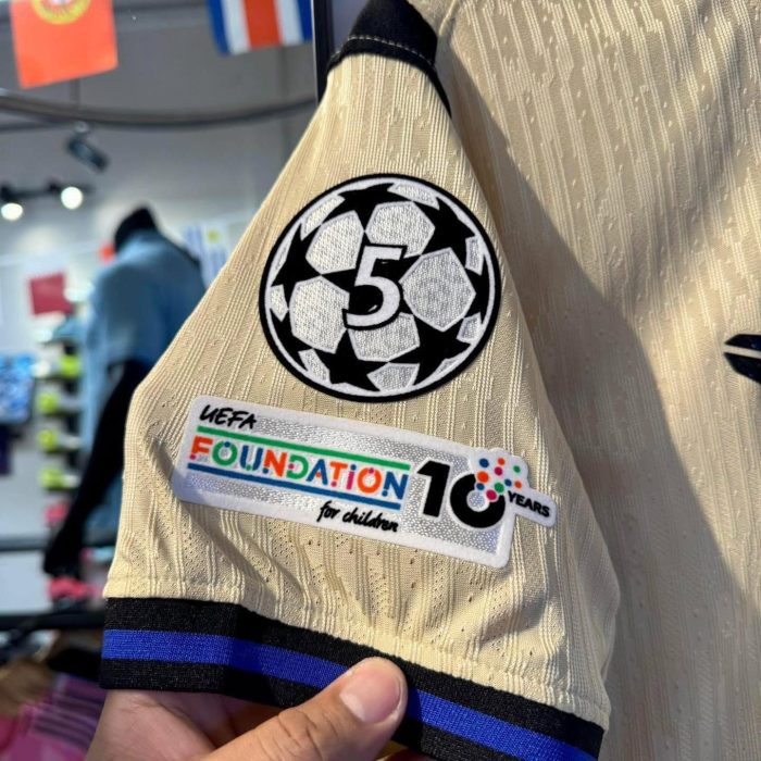 FC Barcelona 2025/2026 Away Jersey Player Edition – Authentic Match Kit Bangladesh - Image 2
