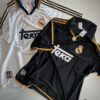 Real Madrid 1999 2000 Retro Away Jersey Black