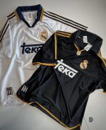 Real Madrid 1999 2000 Retro Away Jersey Black