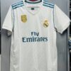 Real Madrid 2017–2018 Adidas Home Soccer Jersey