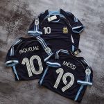 Argentina 2006 Away Jersey Navy Blue
