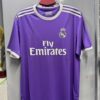 Real Madrid 16/17 Away Retro Jersey Real Madrid 2016–17 Away Purple Kit