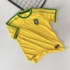 Brazil 1998 Classic Home Football Jersey Brazil 1998 Home Retro Kit Yellow World Cup Jersey