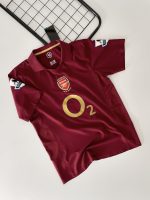 Arsenal 2005/2006 Highbury Home Retro Jersey Redcurrant Vintage Kit
