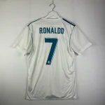Real Madrid 2017–2018 Adidas Home Soccer Jersey