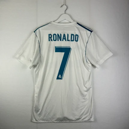 Real Madrid 2017–2018 Adidas Home Soccer Jersey