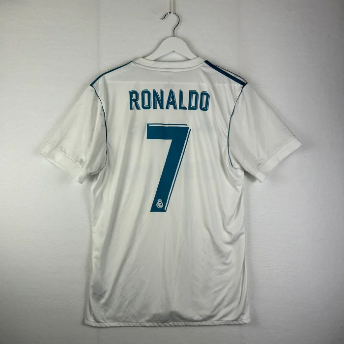 Real Madrid 2017–2018 Adidas Home Soccer Jersey