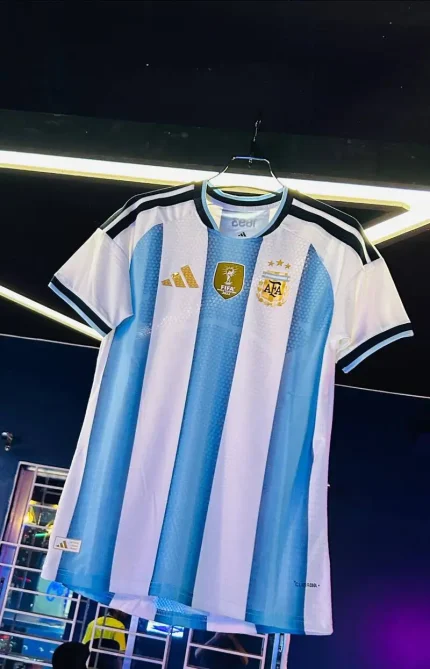 Official Argentina Home Kit for the 2026 World Cup