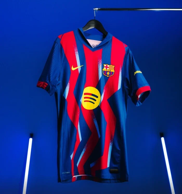FC Barcelona 2025/26 Fourth Jersey Player Edition Authentic Football Kit