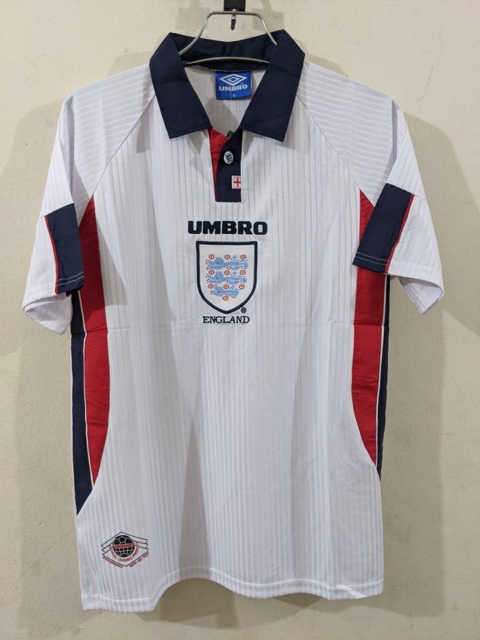 England 1998 Home Jersey White