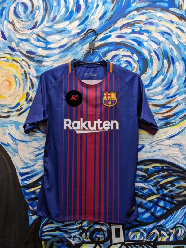 FC_Barcelona_2017-18_Home_Kit_700x933 FC Barcelona 2017-18 Home Kit Messi Jersey La Liga Winner Football Shirt