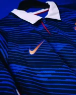 Experience the look of the French national team with this France 2026 Concept Kit Player Edition. Designed for performance with a slim athletic fit, breathable fabric, and detailed FFF crest, this concept jersey brings pro-style comfort and style to fans and collectors alike. Perfect for training, match-day, or casual wear.