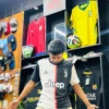Juventus 1920 Home Retro Jersey Juventus 2019–20 Home Kit Black White