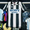 Juventus 1997–98 Home Kit Juventus 1997–98 Home Kit Black White Stripes
