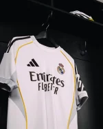 Real Madrid 2025/26 Home Jersey Player Version Authentic Football Kit