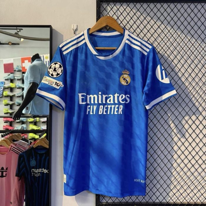 Real Madrid 2025/26 third kit player version jersey front view