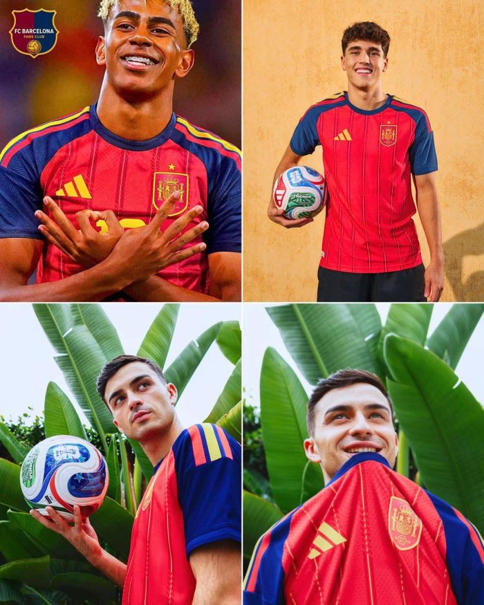 Spain Home Kit World Cup 2026 edition
