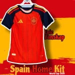 Spain National Team World Cup 2026 home design