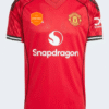 Show your passion for the Red Devils with the Manchester United 25/26 Home Jersey – Fan Version. Inspired by the official home design, this jersey combines classic club identity with everyday comfort. Perfect for match days, casual outings, or supporting Manchester United in style wherever you go.
