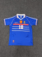 France 98 Home Kit Retro World Cup Jersey Blue