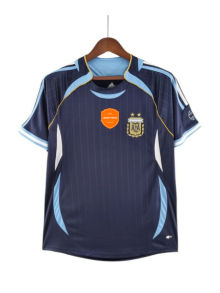 Argentina 2006 Away Jersey Navy Blue