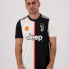 Juventus 19/20 Home Retro Jersey Juventus 2019–20 Home Kit Black White