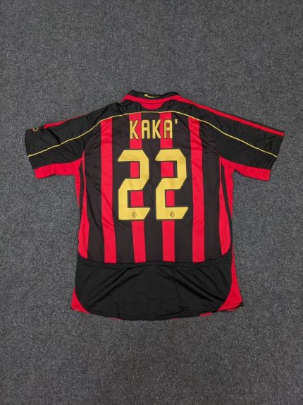 AC Milan 2006/07 Champions League Home Jersey