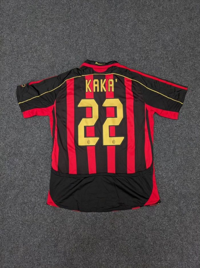 AC Milan 2006/07 Champions League Home Jersey