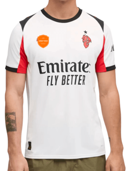 AC Milan 2025/26 Away Kit Player Edition Football Jersey