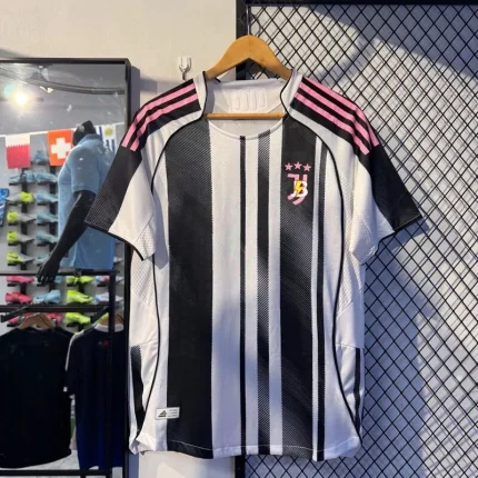 Juventus 2025/26 Home Kit Player Edition Black White Jersey