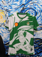 Real Betis X Naruto Special Kit Player Edition Football Jersey