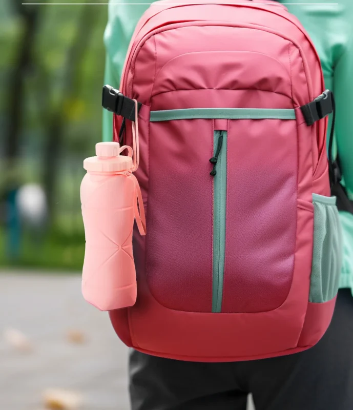 600ml folding silicone water bottle bangladesh