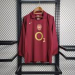 Arsenal 2005/06 Home Full Sleeve Retro Jersey Highbury KitArsenal 2005/06 Home Full Sleeve Retro Jersey Highbury Kit