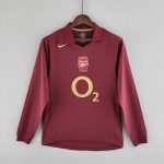 Arsenal 2005/06 Home Full Sleeve Retro Jersey Highbury Kit