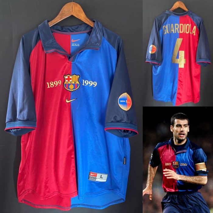 Barcelona 1899 1999 Centenary Retro Jersey Classic Kit