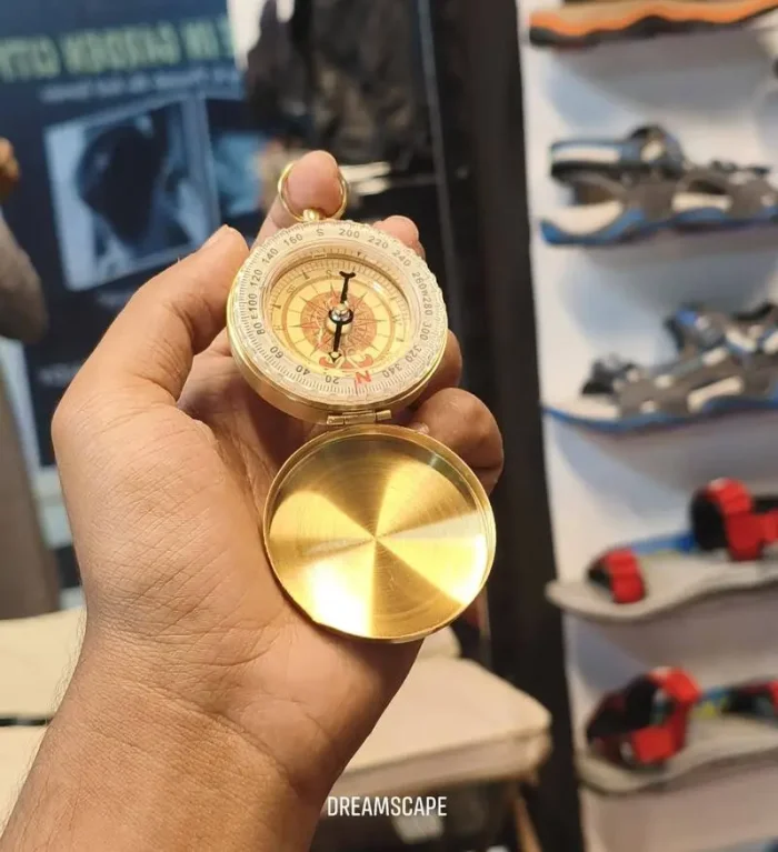 Brass Survival Compass Vintage Hiking Outdoor Navigation Compass Bangladesh