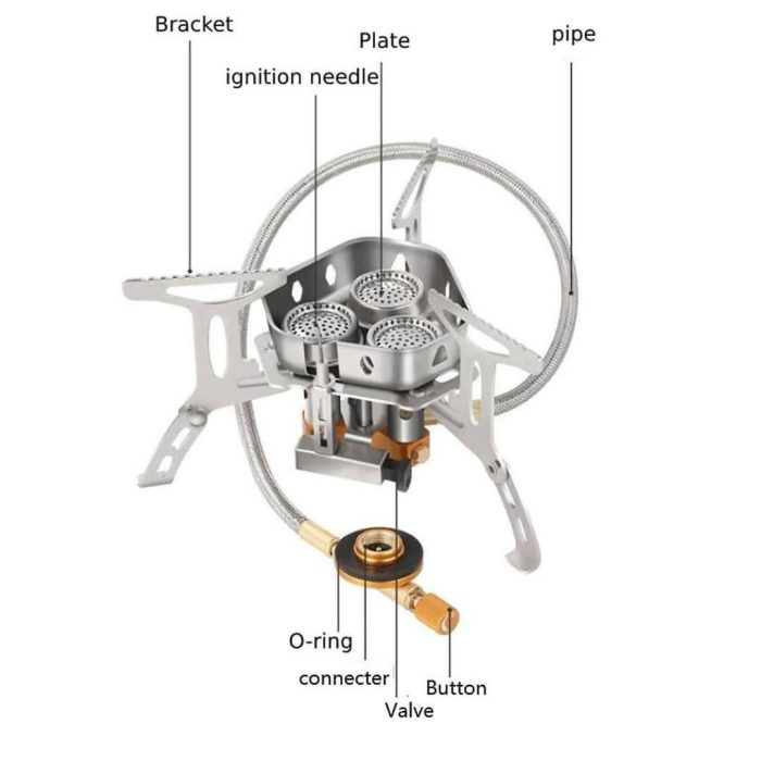 Desert Fox Tourist Burner Camping Gas Stove Outdoor Cooking Stove Bangladesh
