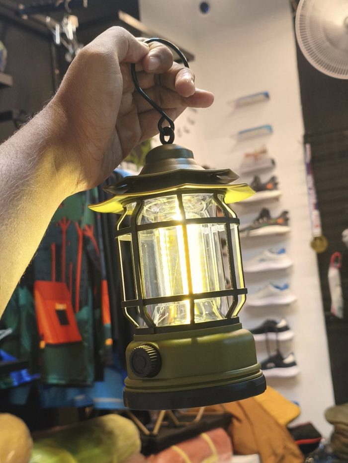 Electric LED Camping Lantern – Waterproof Outdoor Hanging Tent Light | Vintage Camping Lantern Bangladesh - Image 2