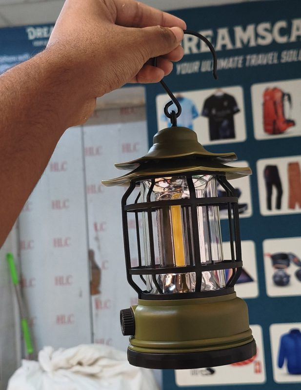 Electric LED Camping Lantern Waterproof Outdoor Hanging Tent Light Bangladesh