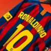 FC Barcelona 2005/06 Reissue Half Sleeve Jersey Retro Football Shirt