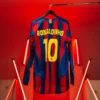 FC Barcelona 2005/06 Reissue Long Sleeve Jersey Retro Football Shirt