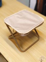 Foldable Camping Stool with Zippered Bag Portable Outdoor Seat Bangladesh