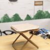 Foldable Camping Stool with Zippered Bag Portable Outdoor Seat Bangladesh