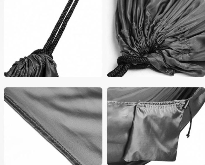 Portable Nylon Camping Hammock – Lightweight Outdoor Travel Hammock | Camping Hammock Bangladesh - Image 2