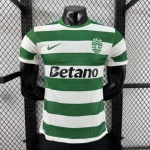 Sporting CP 2025/26 Home Jersey Player Edition Football Kit