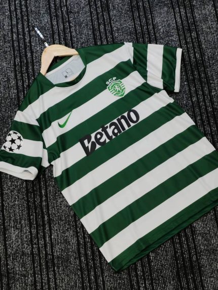 Sporting CP 2025/26 Home Jersey Player Edition Football Kit