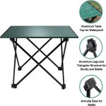 TARFALA Folding Camping Table 41×34×31cm Lightweight Aluminum Outdoor Table Bangladesh