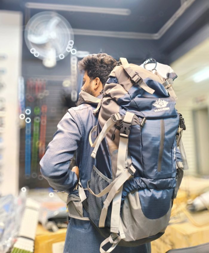 Vanaheimr 50L Waterproof Hiking Backpack for Trekking Camping Travel Bangladesh